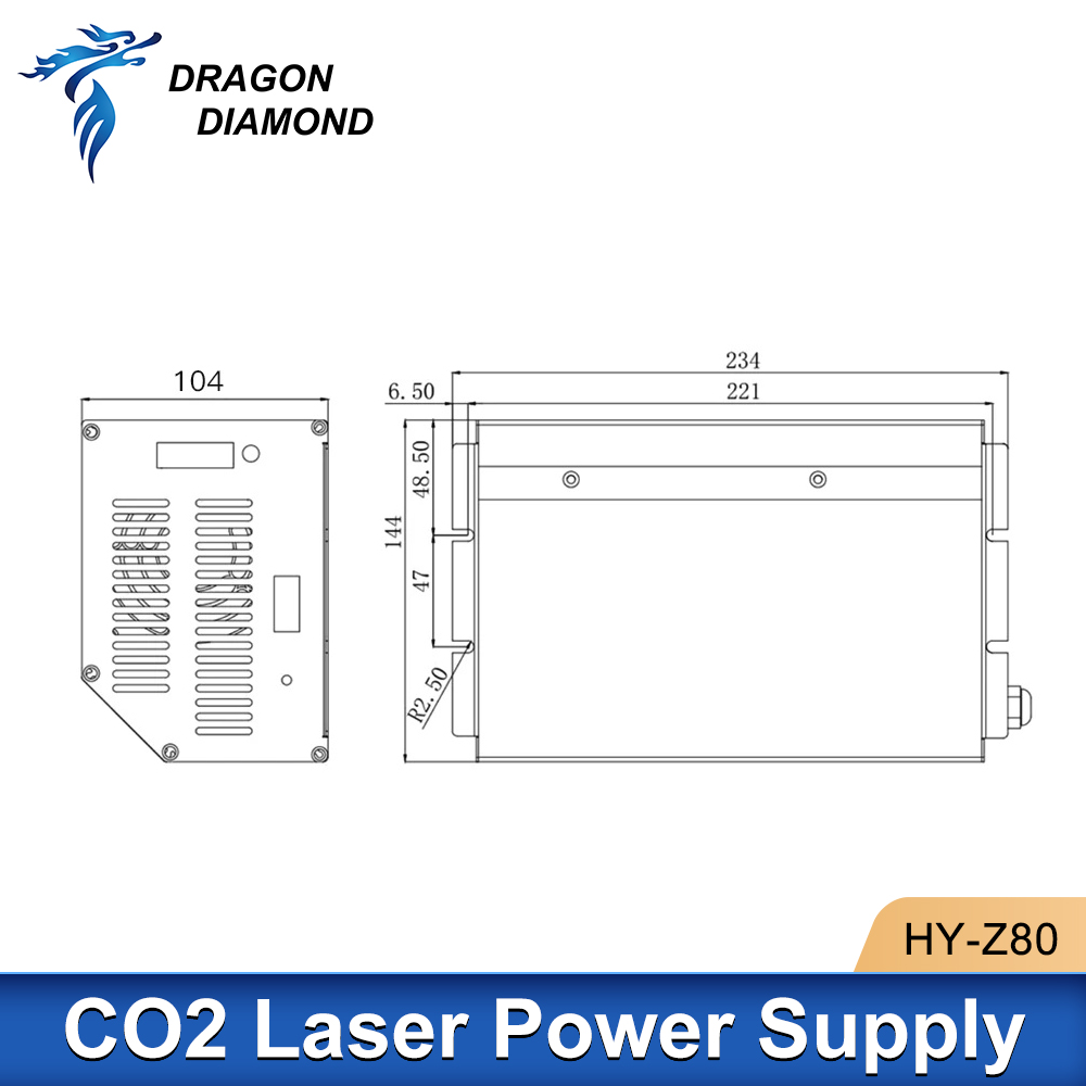 드래곤 다이아몬드 HY-Z80 Co2 레이저 전원 공급 - Laser Power Supply 60W 리뷰 및 가격
