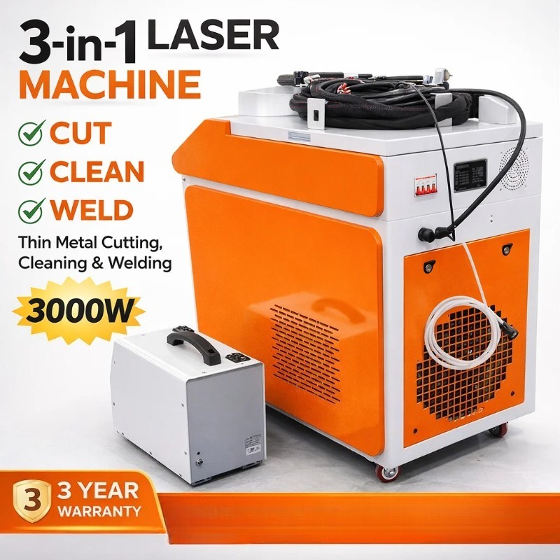 용접기 3 in 1 레이저 클리닝 머신 금속 도구 세척 - Industrial Laser Welding Tool 리뷰 및 가격