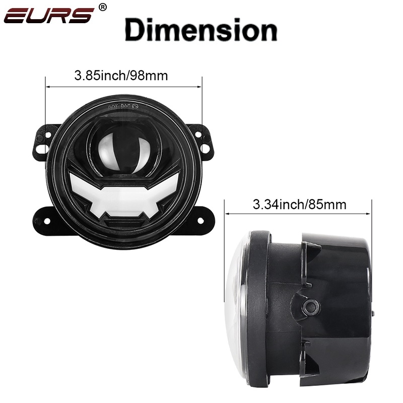 4인치 LED 안개등 30W DRL 레이저 안개등 렌즈 - Laser Focus Lens 리뷰 및 가격