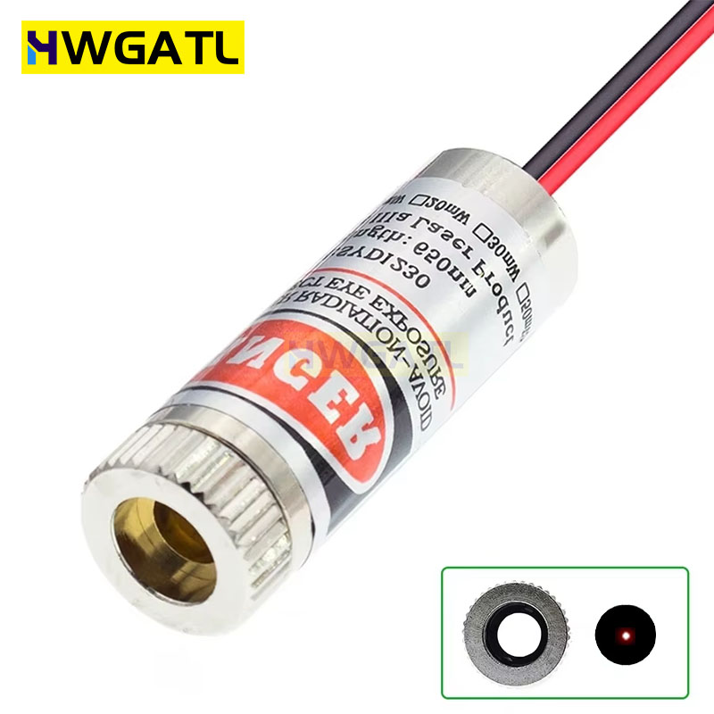 650nm 5mW 레드 포인트/라인/크로스 레이저 모듈 - Laser Focus Lens 리뷰 및 가격