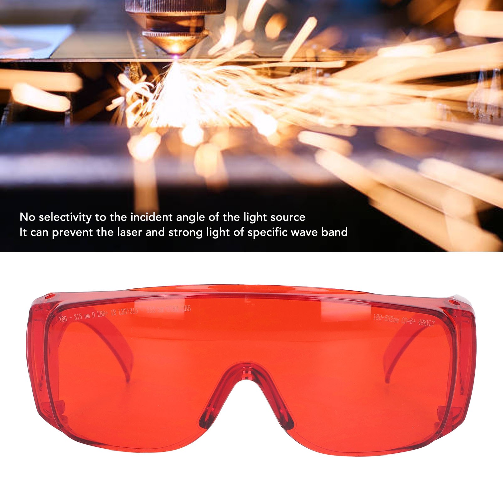 레이저 안경 레드 180~532nm 강력한 빛 보호 기 - Industrial Laser Glasses 리뷰 및 가격