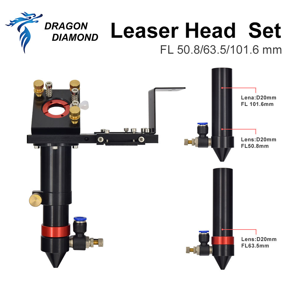 공장 가격 Co2 레이저 헤드 세트 FL 50.8/63 - Laser Focus Lens 리뷰 및 가격