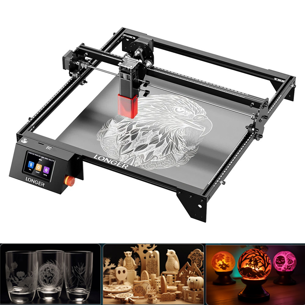 LONGER 20W 레이저 조각기 및 커터 400x36 - Industrial Laser Etching Machine 리뷰 및 가격