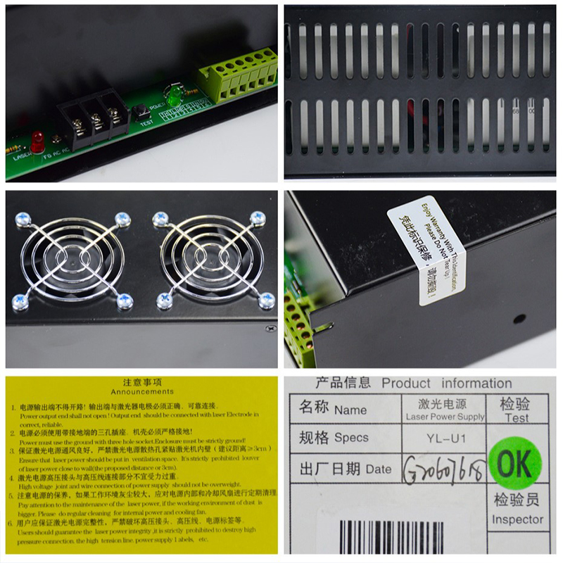 용리 110v 220v Co2 레이저 파워 서플라이 5 - Laser Power Supply 60W 리뷰 및 가격