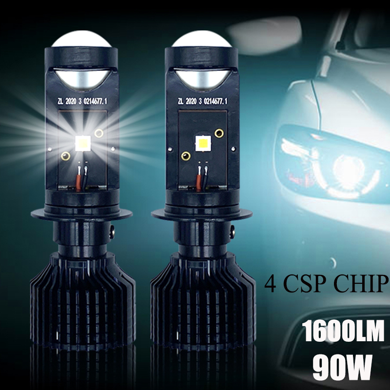 Canbus 램프 H4 H7 LED Y10 슈퍼 미니  - Laser Focus Lens 리뷰 및 가격