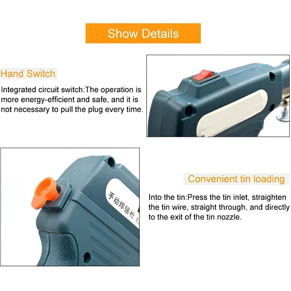 새로운 휴대용 철 용접기 자동 납땜 총 220V 60W - Industrial Laser Welding Tool 리뷰 및 가격
